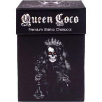 Кокосовый уголь Queen Coco 1 кг (72 кубика) в упаковке