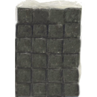 Кокосовый уголь Tom Coco Gelb 1 кг (72 кубика) без упаковки