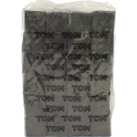 Кокосовый уголь Tom Coco Gold 1 кг (72 кубика) без упаковки