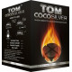Кокосовый уголь Tom Coco Silver 1 кг (60 кубиков) в упаковке
