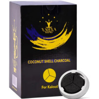 Кокосовый уголь Yahya Kaloud Elegance King 1 кг (72 кубика) в упаковке